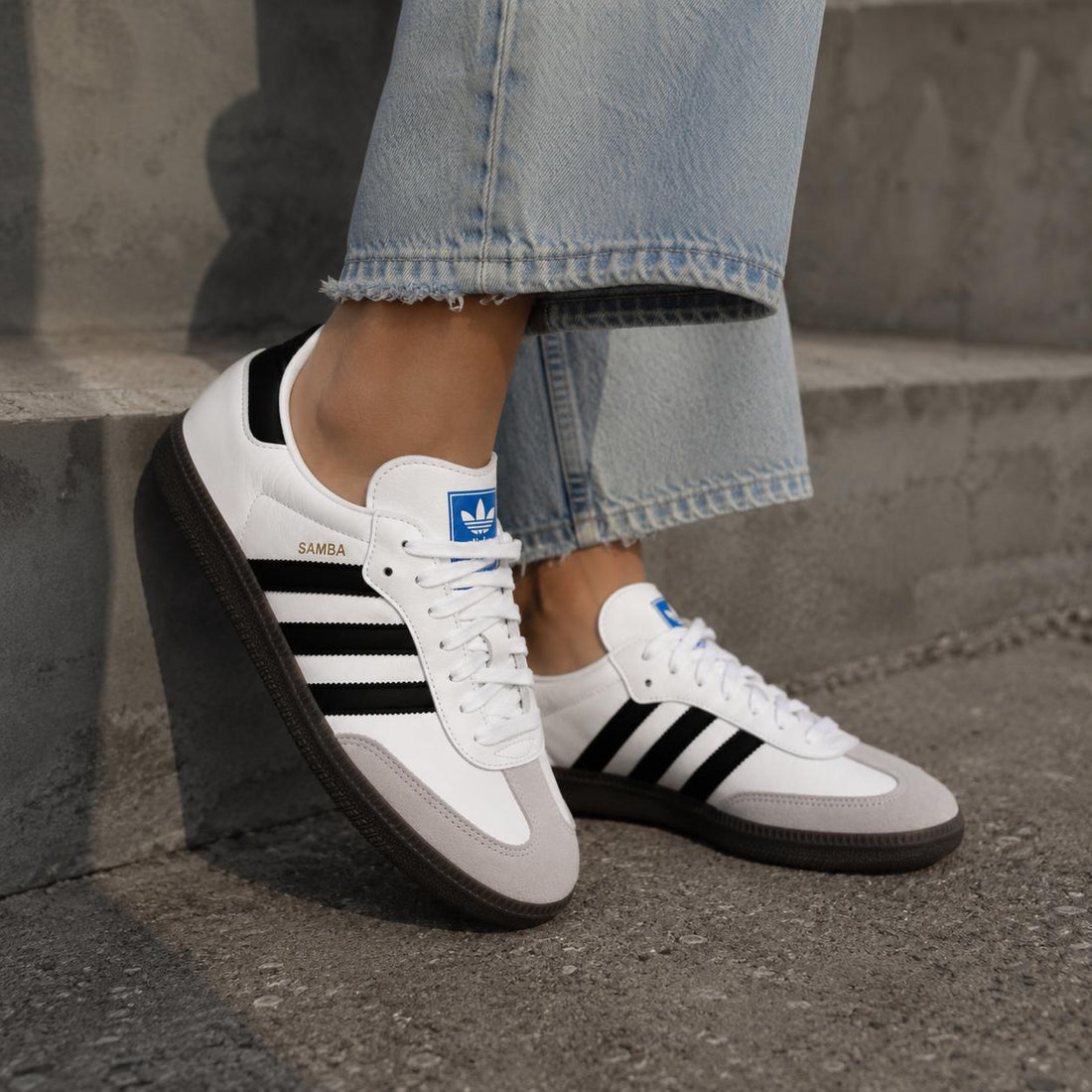 ADIDAS SAMBA OG | WEISS SCHWARZ