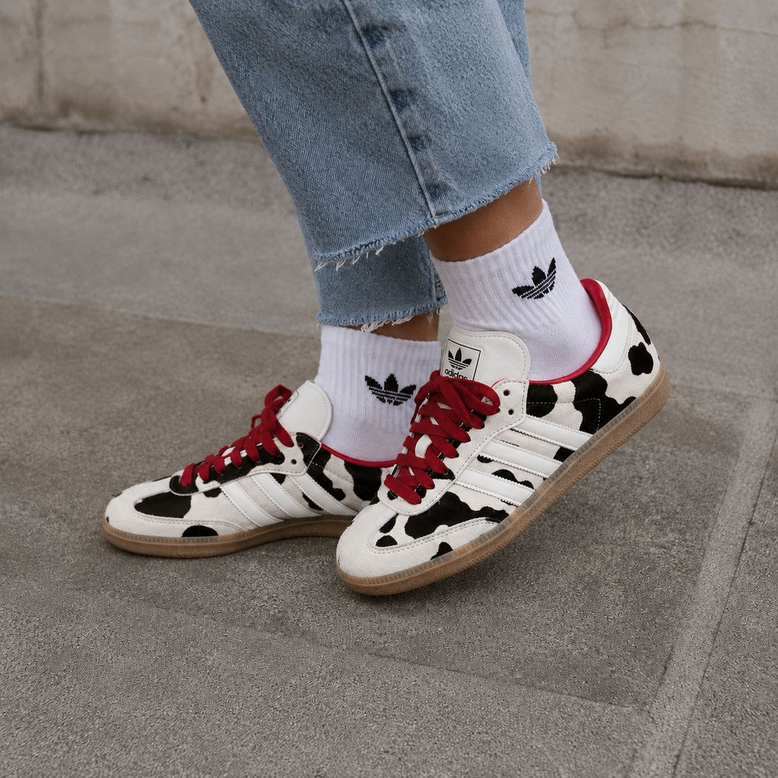 ADIDAS SAMBA OG | KUHFELL-PRINT