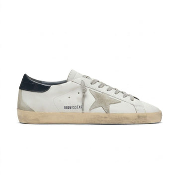 GOLDEN GOOSE SUPERSTAR |  WHITE BLUE