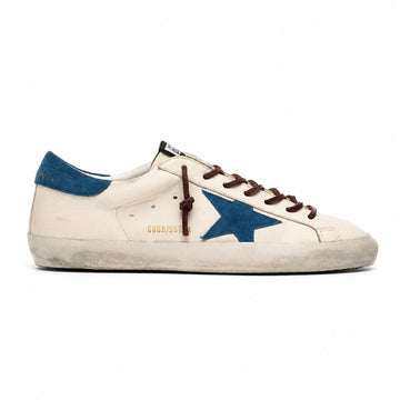 GOLDEN GOOSE SUPERSTAR |  WHITE TURQUOISE